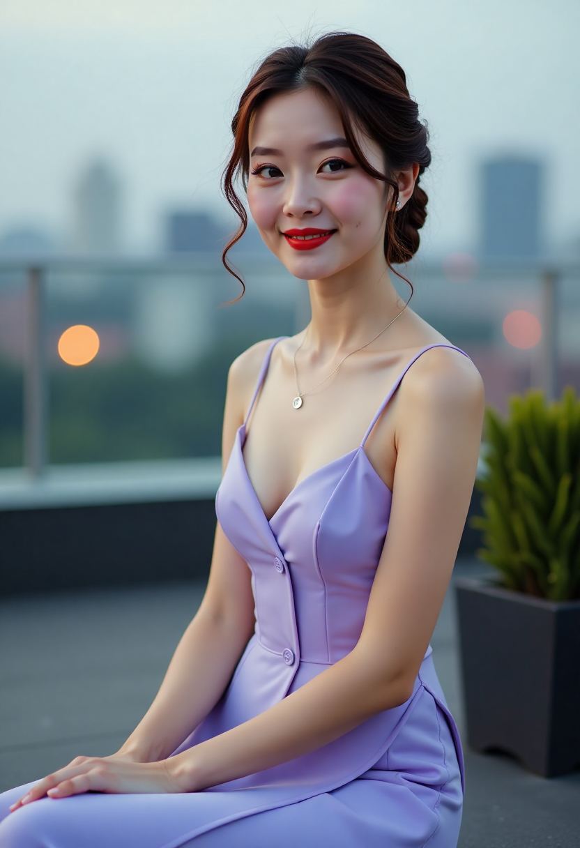 电影摄影机与灯光布置